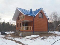 Баня из бруса д Сирково Красносельский р-н